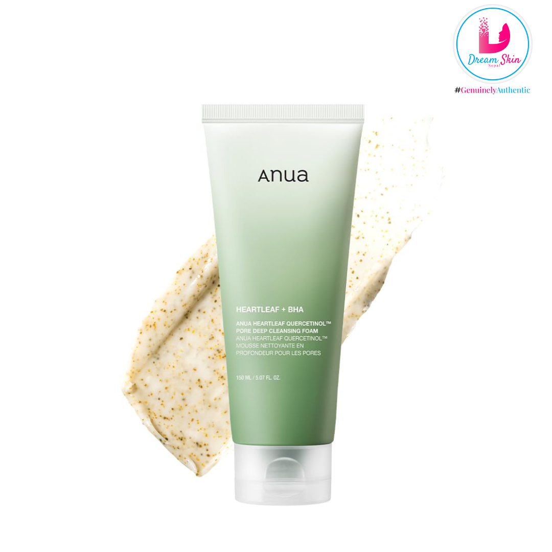 Anua Heartleaf Quercetinol Pore Deep Cleansing Foam, 150ml